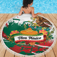 Viva Mexico Beach Blanket Grunge Style