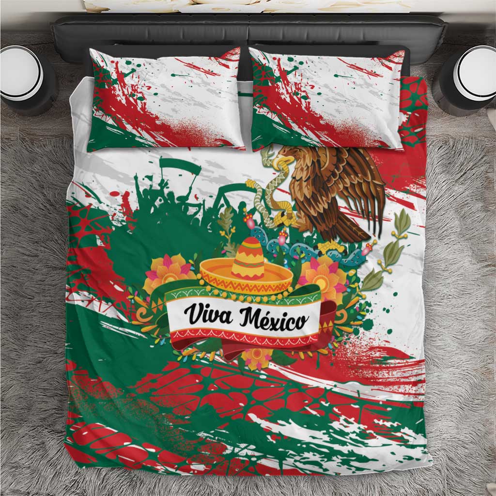Viva Mexico Bedding Set Grunge Style