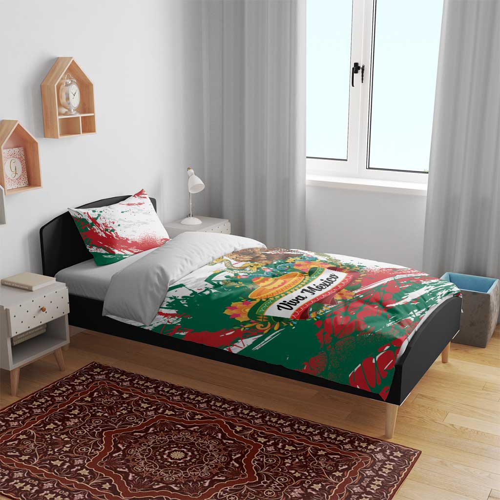 Viva Mexico Bedding Set Grunge Style
