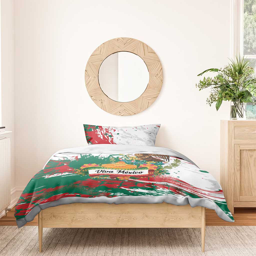 Viva Mexico Bedding Set Grunge Style