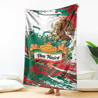 Viva Mexico Blanket Grunge Style