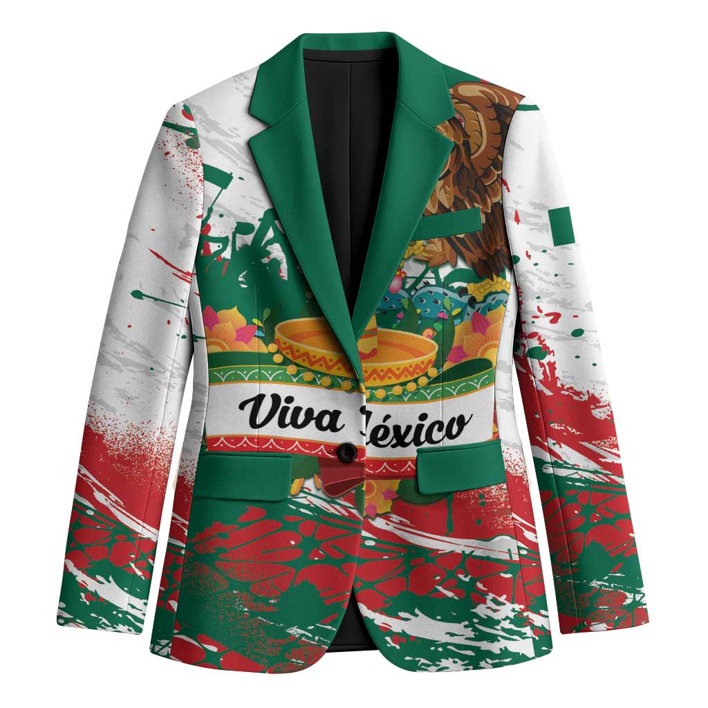 Viva Mexico Blazer Grunge Style