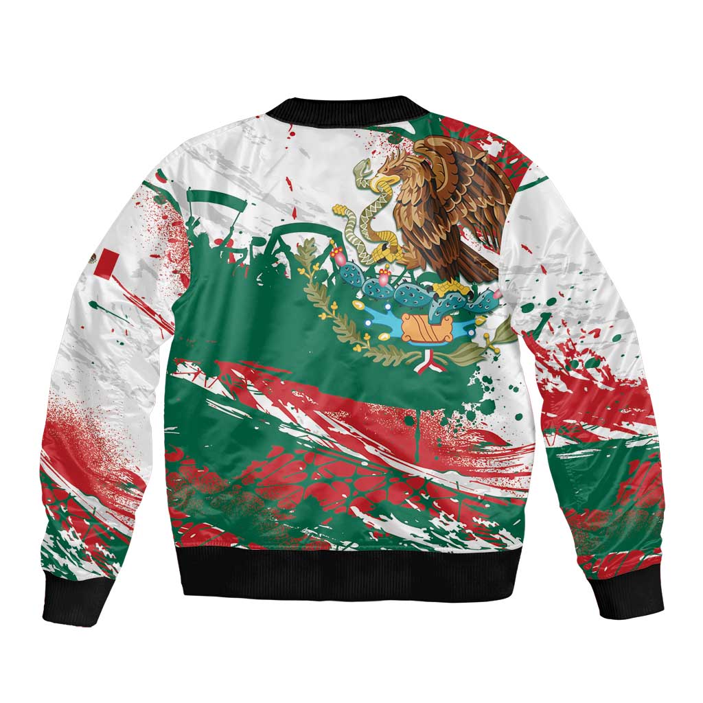 Viva Mexico Bomber Jacket Grunge Style