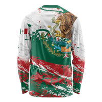 Viva Mexico Long Sleeve Shirt Grunge Style