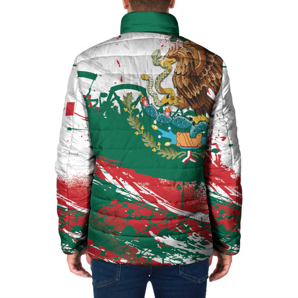 Viva Mexico Padded Jacket Grunge Style