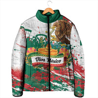 Viva Mexico Padded Jacket Grunge Style