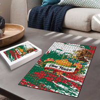 Viva Mexico Puzzle Grunge Style
