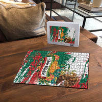 Viva Mexico Puzzle Grunge Style