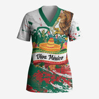 Viva Mexico Scrub Top Grunge Style