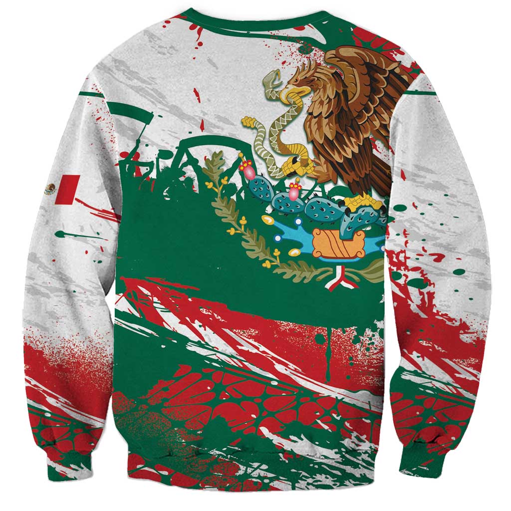 Viva Mexico Sweatshirt Grunge Style