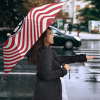 Soccer 2026 USA Umbrella Wave Flag Stylized