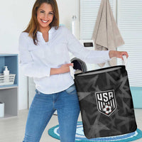Soccer 2026 USA Laundry Basket Black Stars Version
