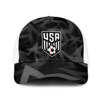 Soccer 2026 USA Baseball Net Cap Black Stars Version