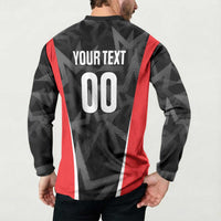 Custom Soccer 2026 USA Button Sweatshirt Black Stars Version