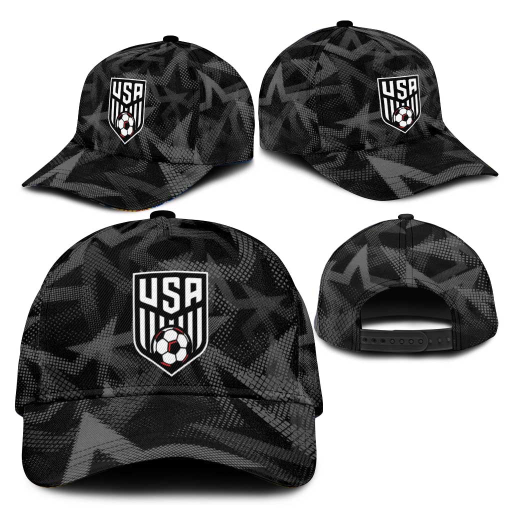 Soccer 2026 USA Classic Cap Black Stars Version