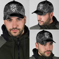 Soccer 2026 USA Classic Cap Black Stars Version