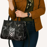 Soccer 2026 USA Leather Bag Black Stars Version
