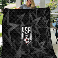 Soccer 2026 USA Quilt Black Stars Version