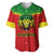 Personalised Ethiopia Baseball Jersey Lion Of Judah Flag Style Special Version - Wonder Print Shop