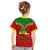 Personalised Ethiopia Kid T Shirt Lion Of Judah Flag Style Special Version - Wonder Print Shop