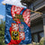 Czech Republic Independence Day Garden Flag Czechia Coat Of Arms Embroidery Motif - Wonder Print Shop