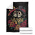 Sugar Skull Couple Valentine Blanket Roses Romantic Love