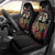 Sugar Skull Couple Valentine Car Seat Cover Roses Romantic Love