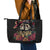 Sugar Skull Couple Valentine Leather Tote Bag Roses Romantic Love