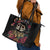 Sugar Skull Couple Valentine Leather Tote Bag Roses Romantic Love