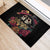 Sugar Skull Couple Valentine Rubber Doormat Roses Romantic Love