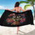 Sugar Skull Couple Valentine Sarong Roses Romantic Love