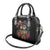 Sugar Skull Couple Valentine Shoulder Handbag Roses Romantic Love