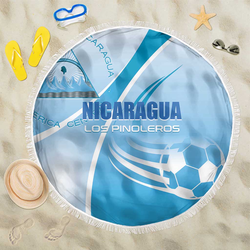 Nicaragua Football Beach Blanket Vamos Los Pinoleros