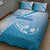 Nicaragua Football Quilt Bed Set Vamos Los Pinoleros