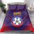 Haiti Football Bedding Set Come On Les Grenadiers