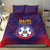 Haiti Football Bedding Set Come On Les Grenadiers