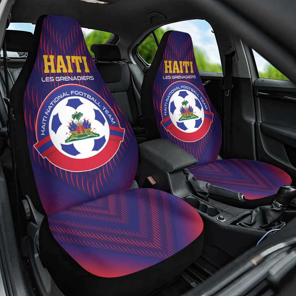 Haiti Football Car Seat Cover Come On Les Grenadiers