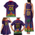 Custom Haiti Football Family Matching Tank Maxi Dress and Hawaiian Shirt Come On Les Grenadiers