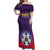 Custom Haiti Football Off Shoulder Maxi Dress Come On Les Grenadiers