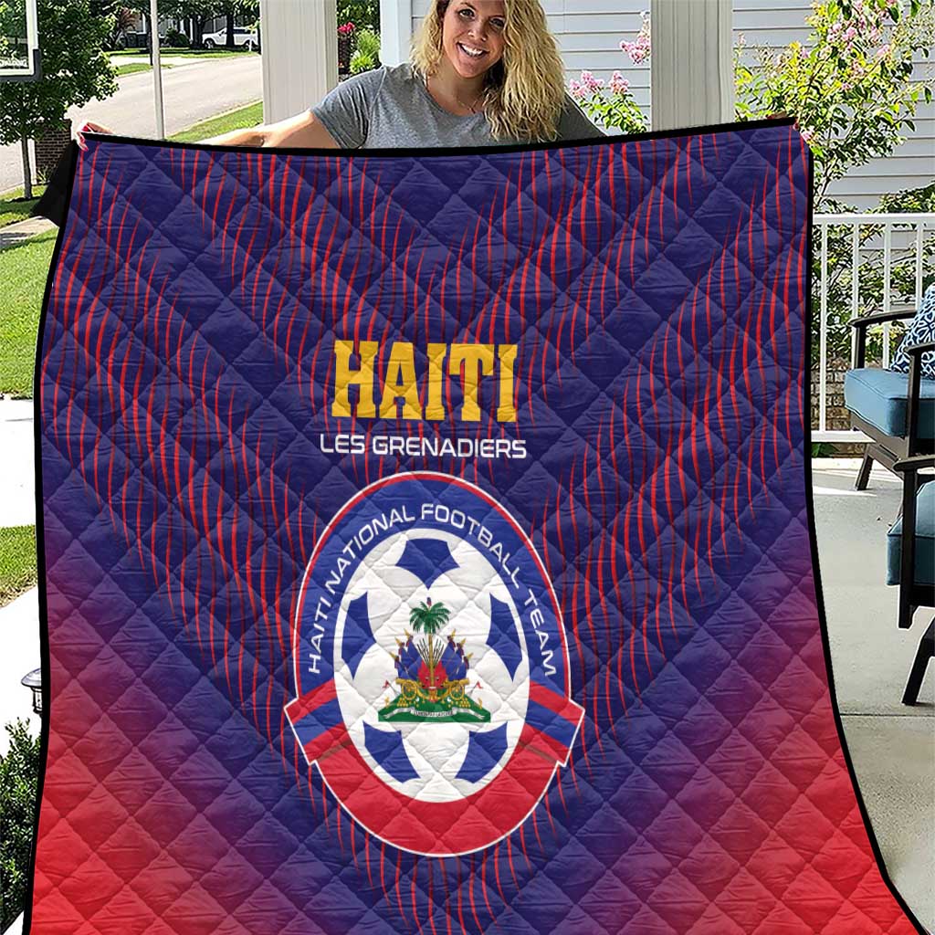 Haiti Football Quilt Come On Les Grenadiers