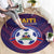 Haiti Football Round Carpet Come On Les Grenadiers