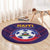 Haiti Football Round Carpet Come On Les Grenadiers