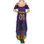 Custom Haiti Football Summer Maxi Dress Come On Les Grenadiers