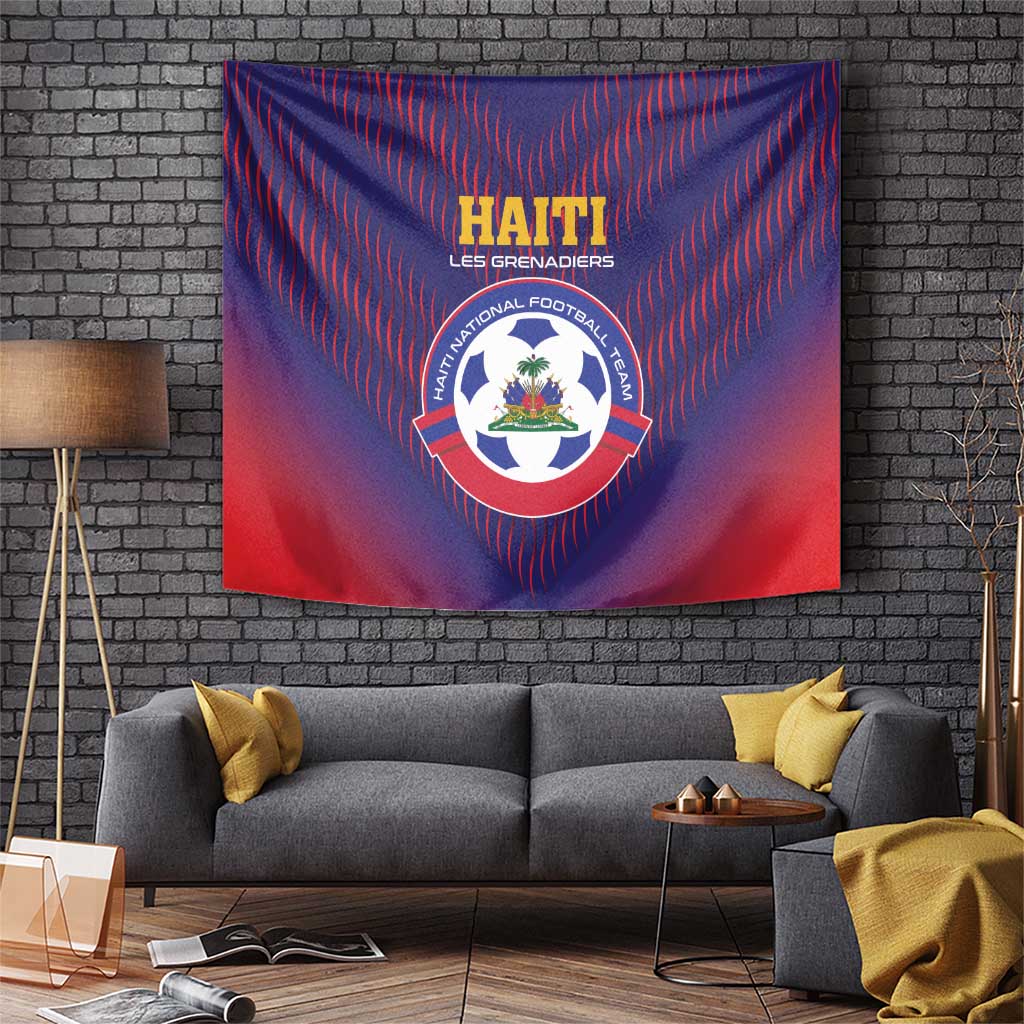 Haiti Football Tapestry Come On Les Grenadiers