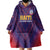 Custom Haiti Football Wearable Blanket Hoodie Come On Les Grenadiers