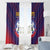 Haiti Football Window Curtain Come On Les Grenadiers