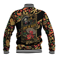 Mexico Cinco de Mayo Baseball Jacket Fiesta and then Siesta