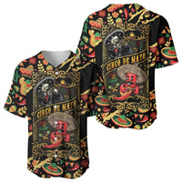 Mexico Cinco de Mayo Baseball Jersey Fiesta and then Siesta