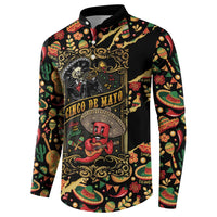 Mexico Cinco de Mayo Button Sweatshirt Fiesta and then Siesta