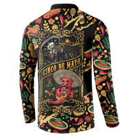 Mexico Cinco de Mayo Button Sweatshirt Fiesta and then Siesta